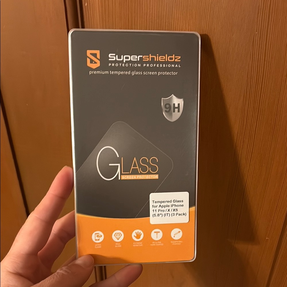 Tempered Glass Screen Protector for Apple iPhone 15 Pro Max - Clear